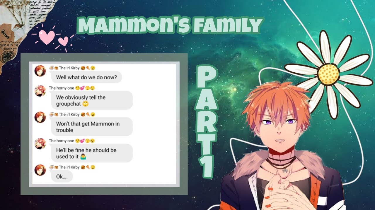 Obey me texts: Mammon's family || Part 1
