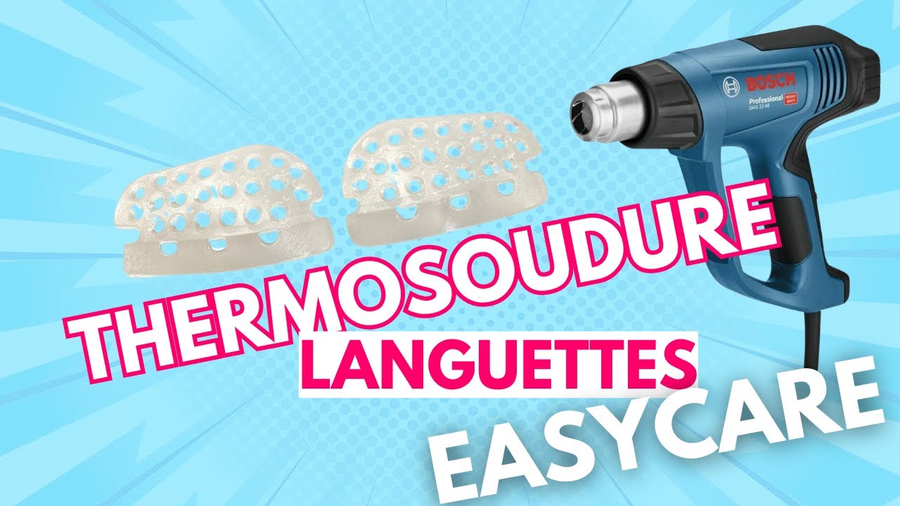 Thermosoudure de languettes Easytabs sur semelle Easycare