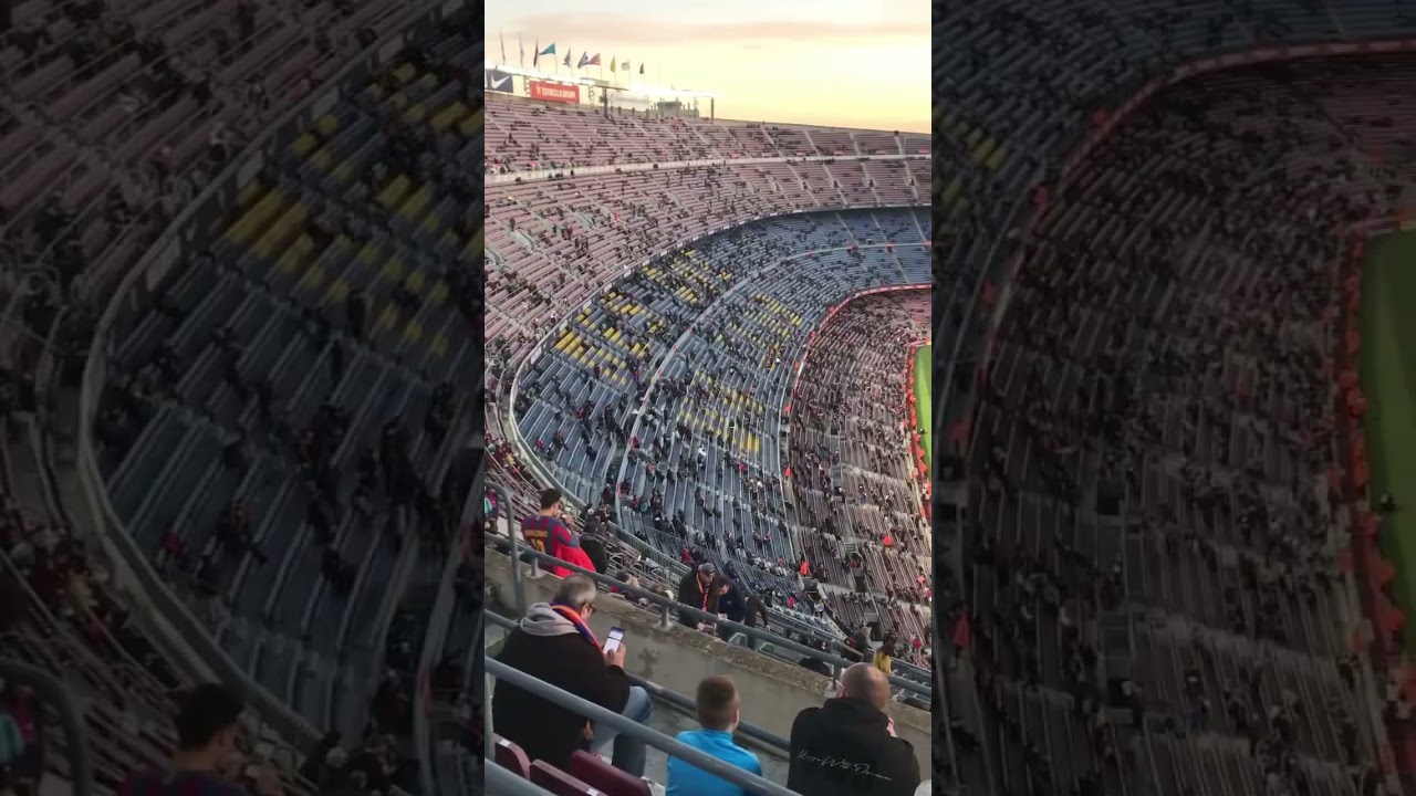 Ingresso mais barato para ver o jogo no Camp Nou (Barcelona) #shorts