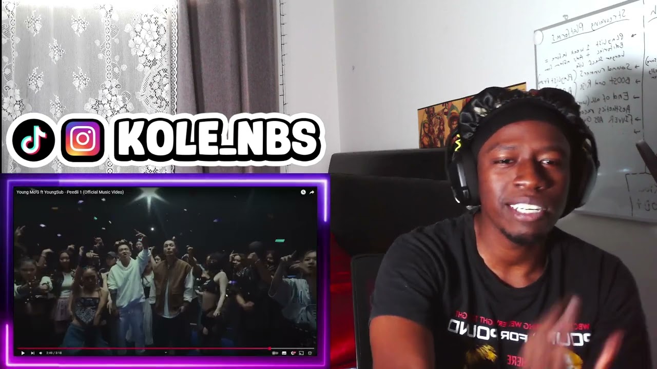 Young Mo'G ft YoungSub - Peedii 1 (Official Music Video) - REACTION