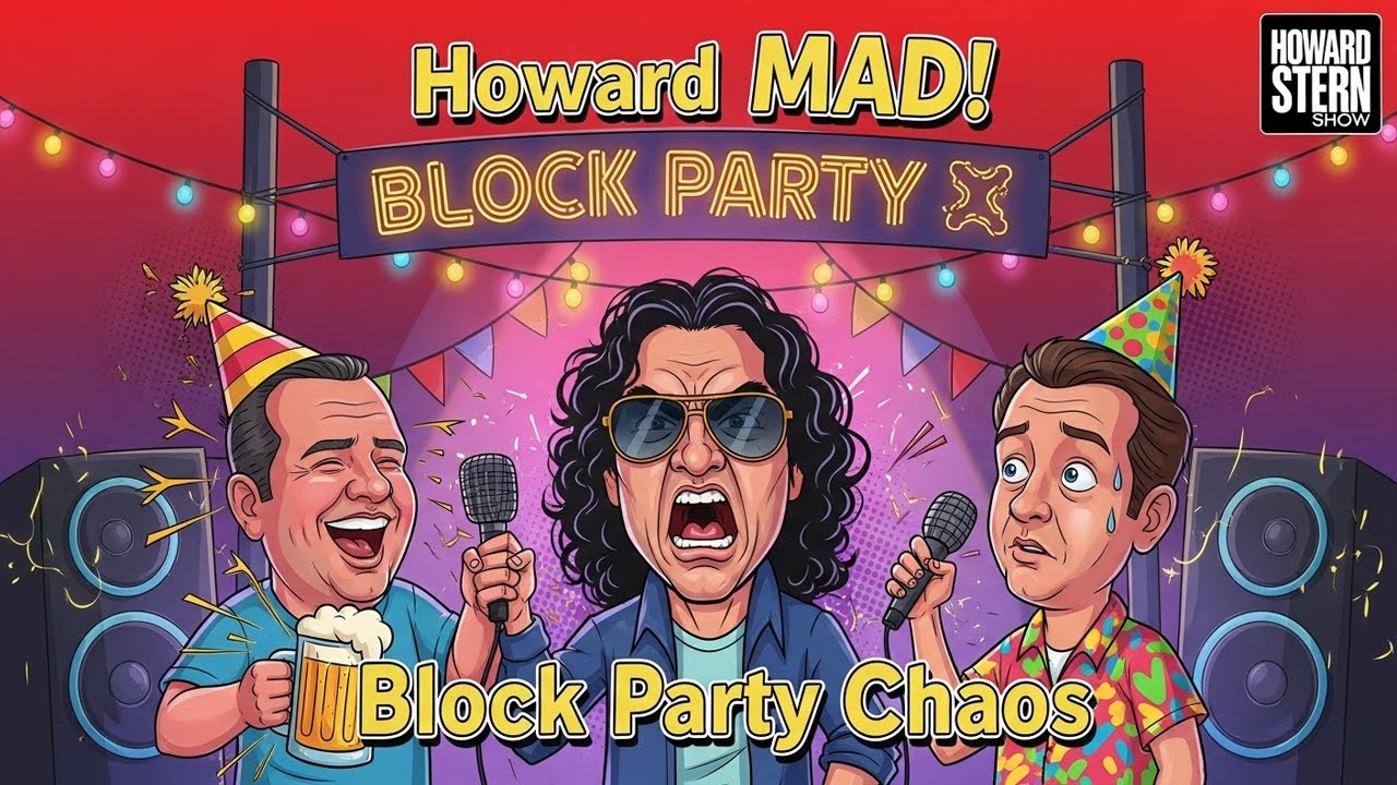 Howard Explodes Over Ronnie’s Wild Block Party | The Howard Stern Show
