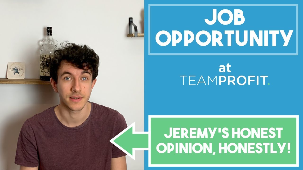 Job Opportunity At Team Profit - Jeremy's Testimonial