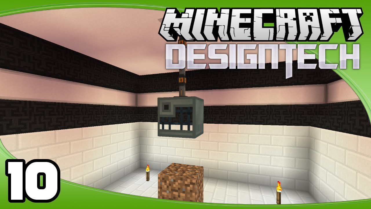 DesignTech - Ep. 10: Enderman Spawner | Minecraft Custom Modpack Let's Play