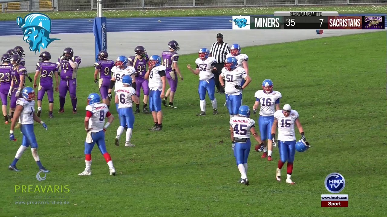 14.04.2018 Heilbronn Miners vs Sacristans Freiburg