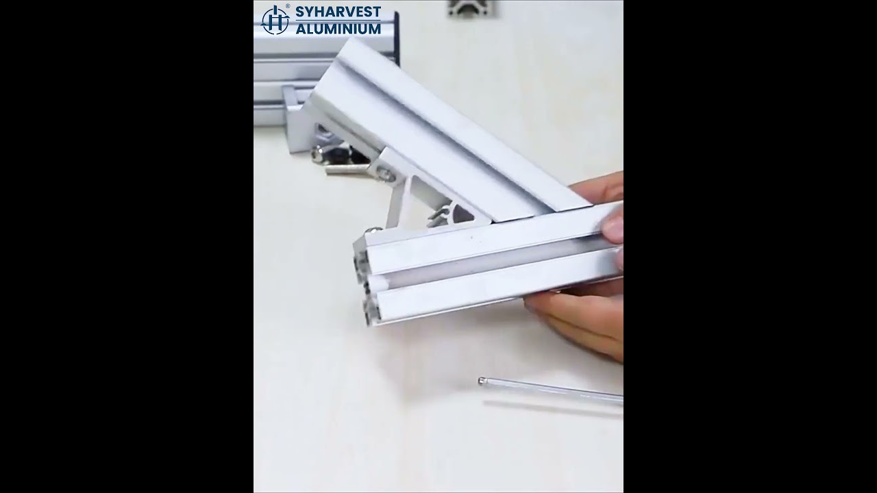 Aluminum  T slot Installation technology