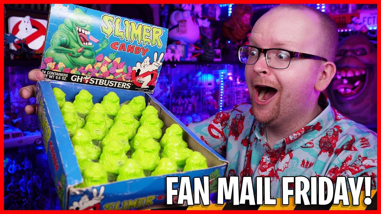 Rare Ghostbusters II Slimer Candy from 1989! (FAN MAIL FRIDAY)