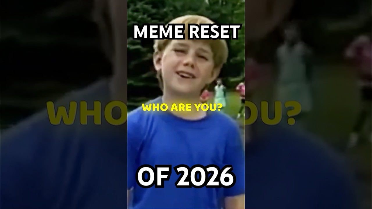 THE GREAT MEME RESET OF 2026: the edit
