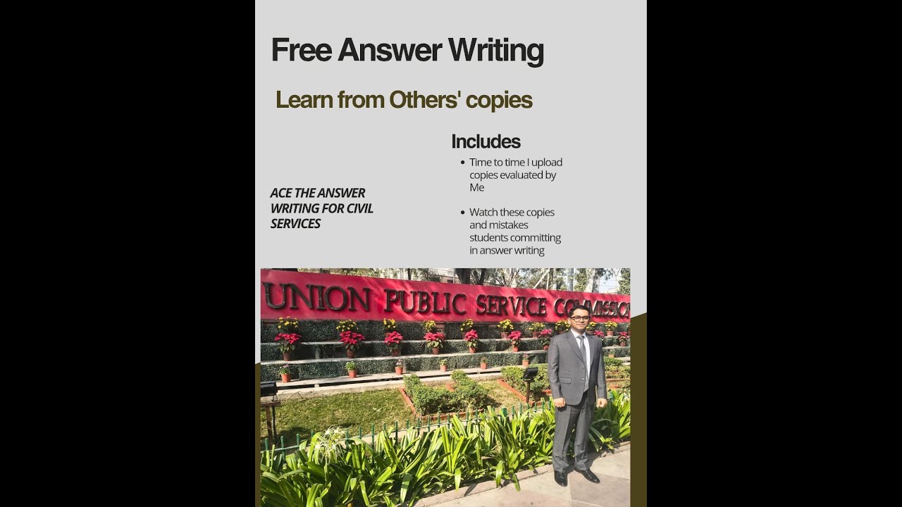 FREE ANSWER WRITING LOC (LEARN from OTHERS’ COPIES) series