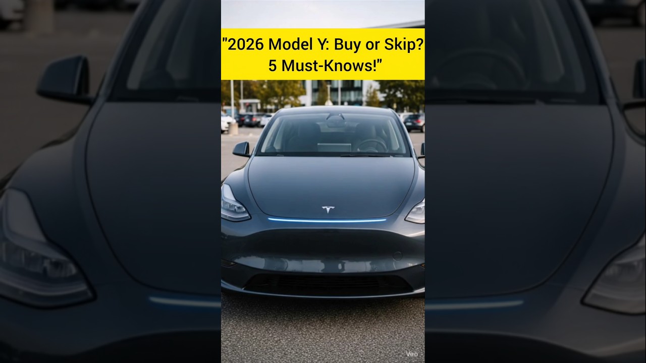 NEW 2026 Tesla Model Y 5 MUST-KNOW Upgrades! 🔥