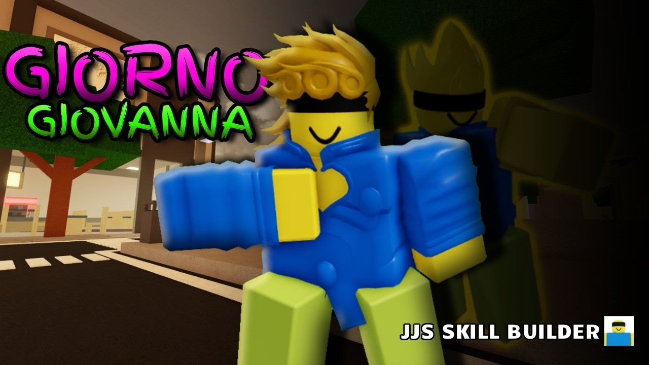 GIORNO GIOVANNA MOVESET | JJS SKILL BUILDER