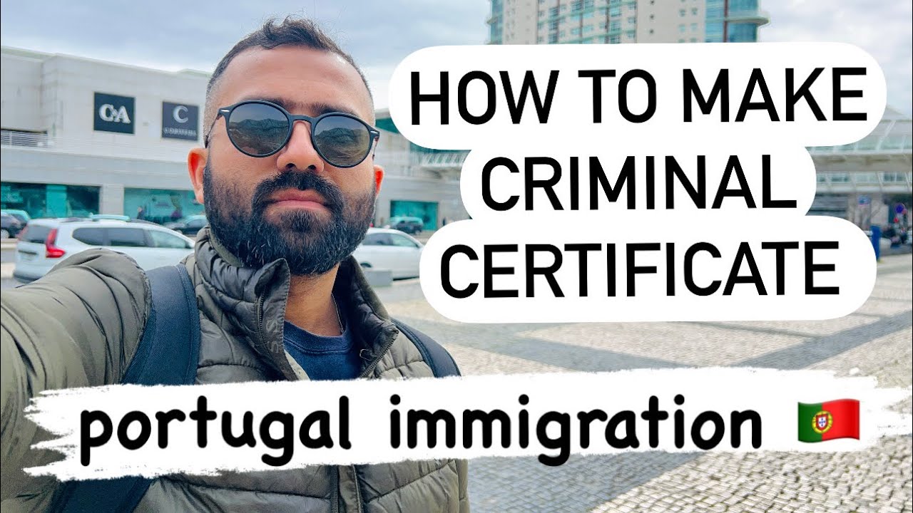 How To Make  Criminal Certificate In Portugal 🇵🇹|| Portugal Immigration 2024.