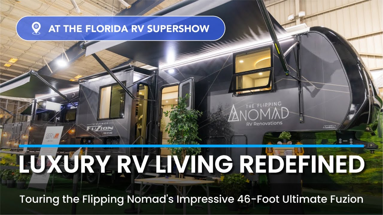 Luxury RV Living REDEFINED | Touring the Flipping Nomad's Impressive 46-Foot Ultimate Fuzion