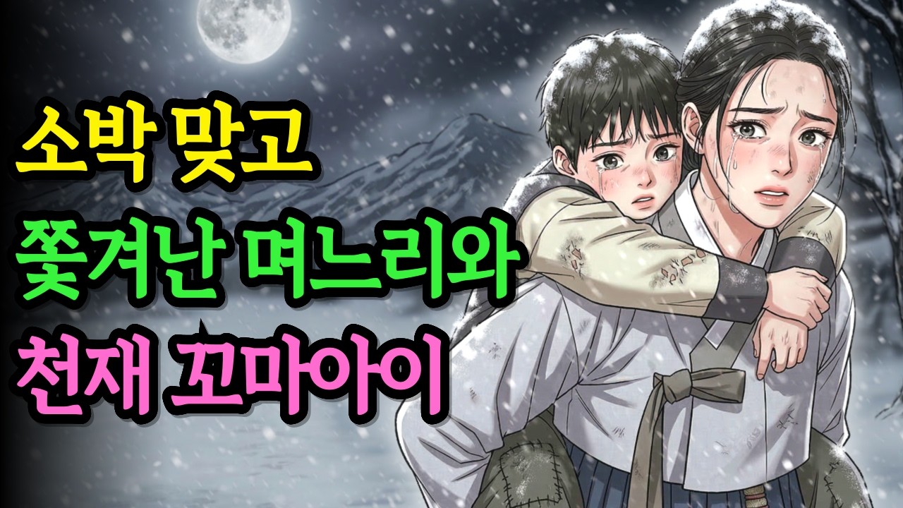 소박맞고 시댁에서 쫓겨난 며느리 앞에 나타난 고아 천재 꼬마아이, 이 아이의 정체는? | 야담 옛날이야기 오디오북 전설 민담 사연