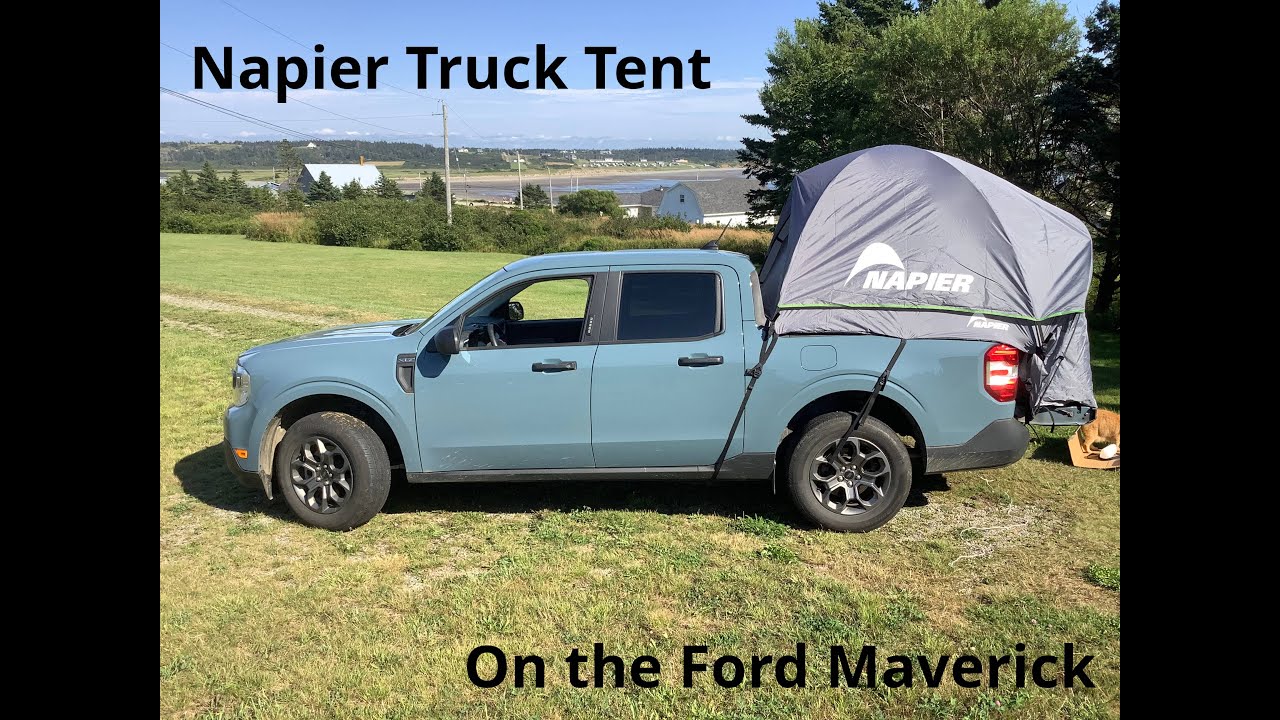 Napier Truck Tent and Napier Link Tent Review for the Ford Maverick