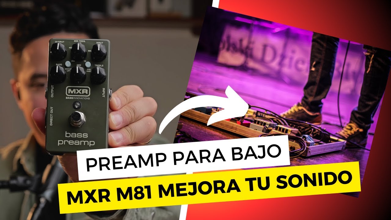 PREAMP MXR PARA BAJO - Buen pedal para iniciar?