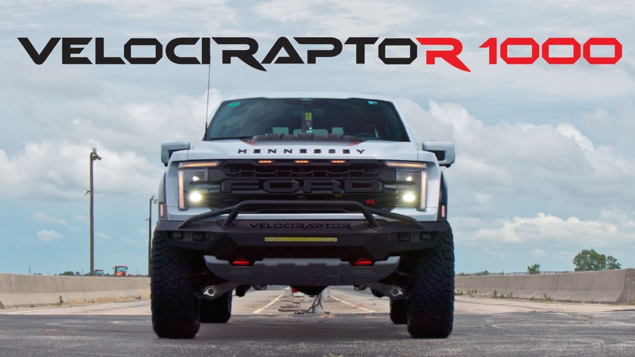 2025 [SPACE WHITE] Ford Raptor R | VelociRaptoR 1000