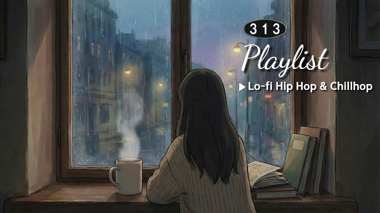 𝑷𝒍𝒂𝒚𝒍𝒊𝒔𝒕 | 잠이 오지 않는 새벽에 틀어두세요. (빗소리 ASMR + Lofi) 💤 | 수면, 공부, 힐링