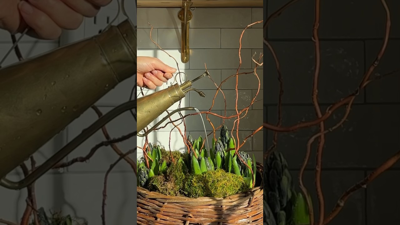 🪻Spring Centrepiece🪻#easterdecor #floralarrangement #springdecor #easydiy