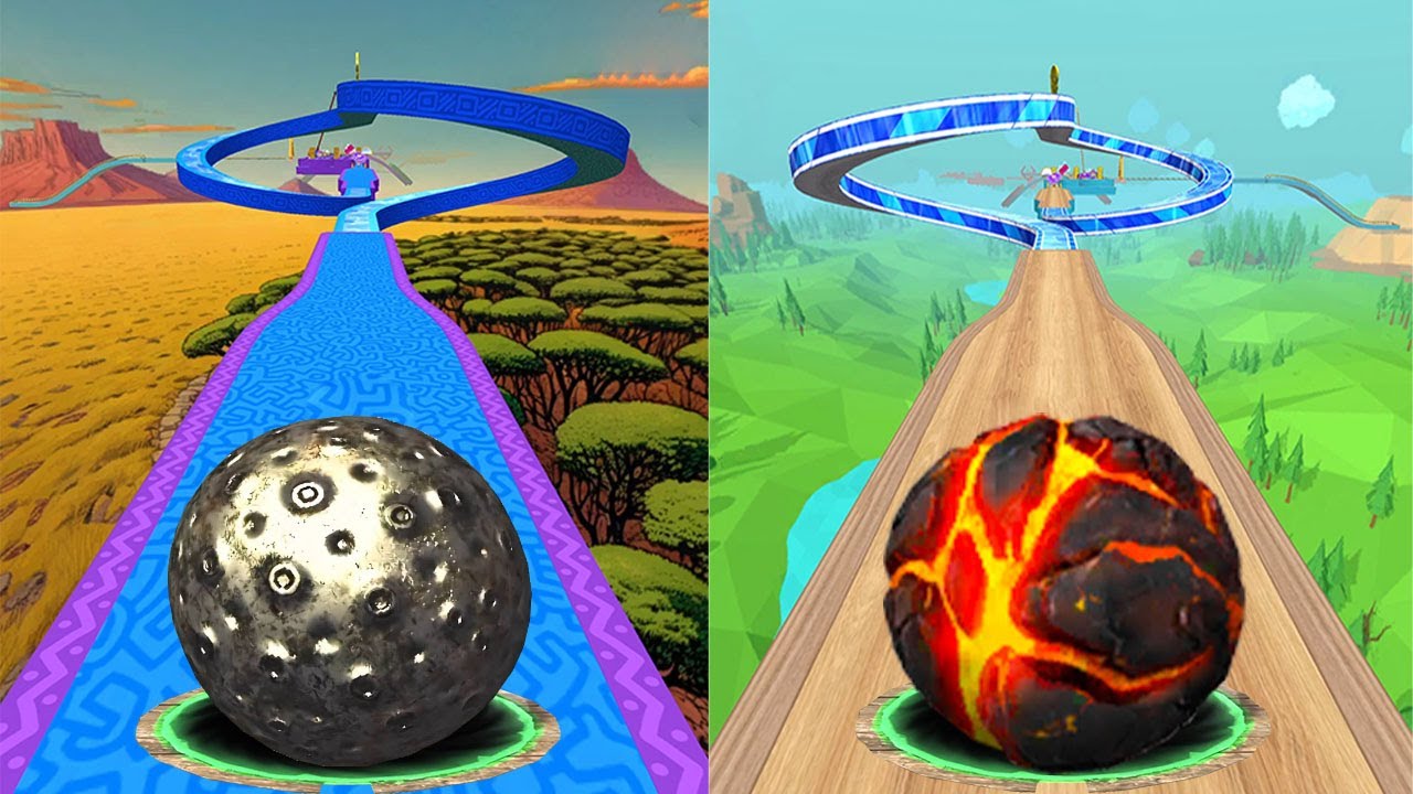 Going Balls VS Rollance Adventure Ball,Rolling Balance Ball 3D,Space Rolling Balls,Action Balls