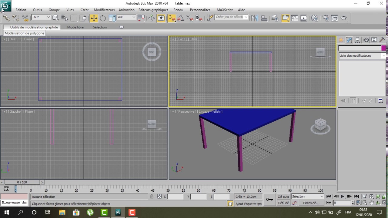 MPN 2020 -3DS MAX -TABLE
