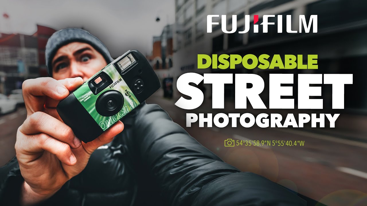 FUJIFILM Disposable 35mm Film Camera for Street photography?