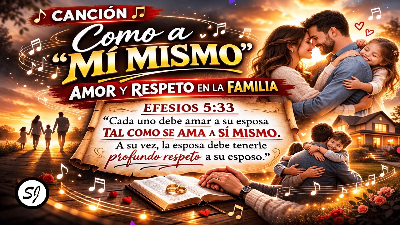 “Amarte como a mí mismo” ❤️ | Una canción basada en Efesios 5:33 (Amor y Respeto)