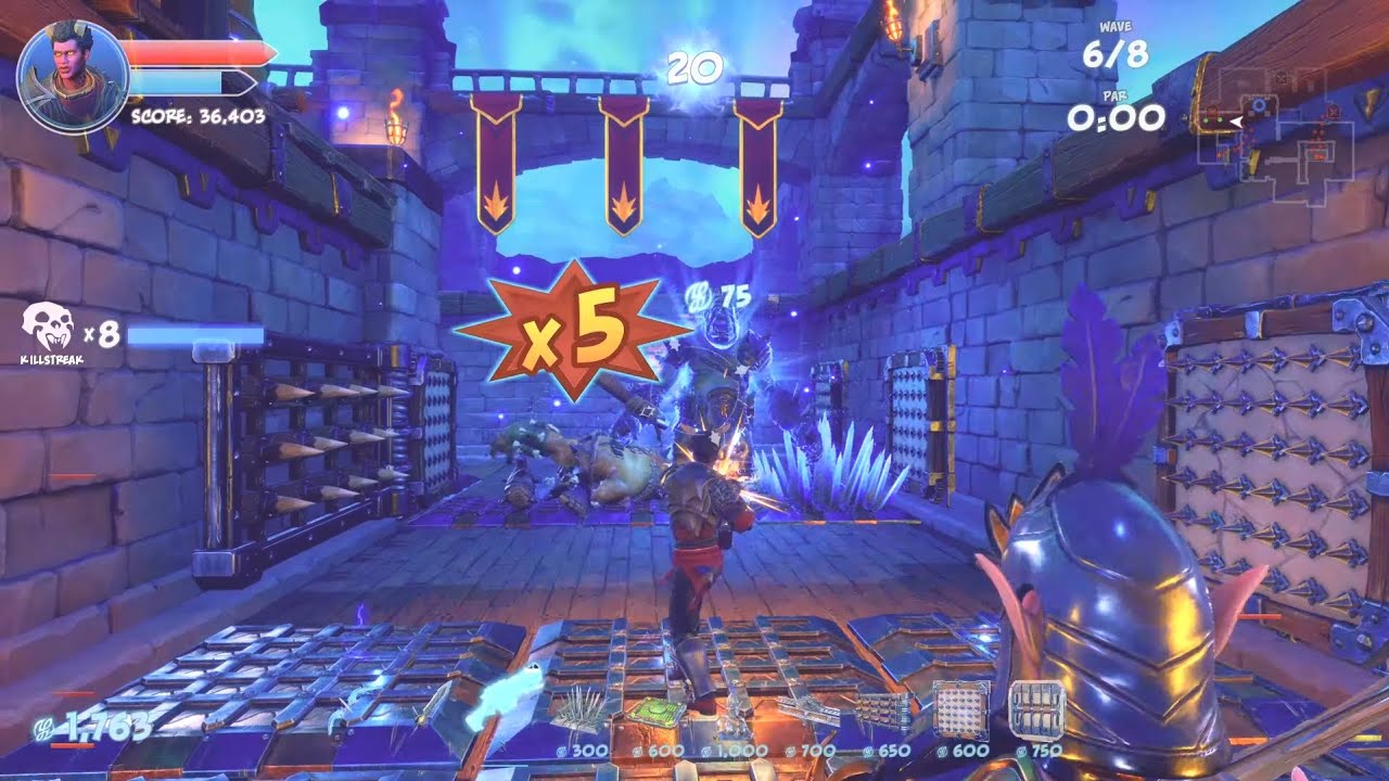 Orcs Must Die! 3 | Coastal Hallways Stage | PS5 Gameplay | Horde Defense Action