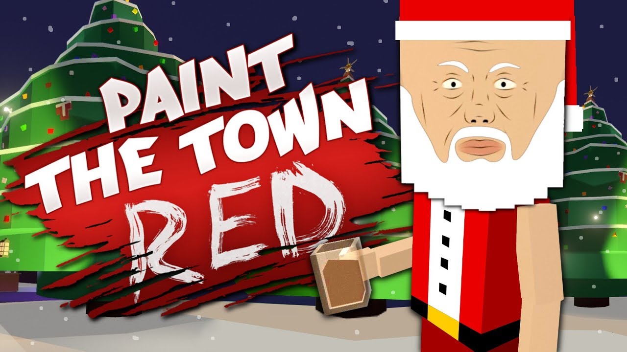 CHRISTMAS TOWN BEATDOWN - Best User Made Levels - Paint the Town Red