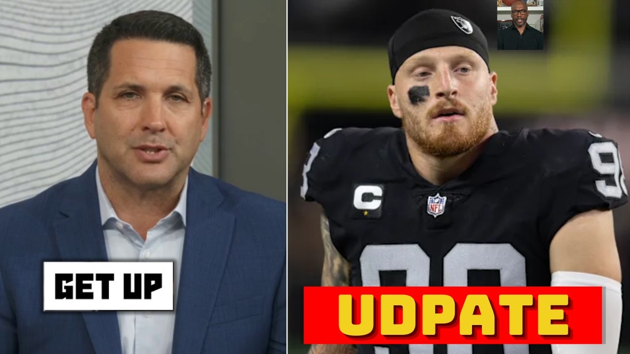 GET UP | Adam Schefter update on Maxx Crosby future: Cowboys among team interested if Raiders reduce