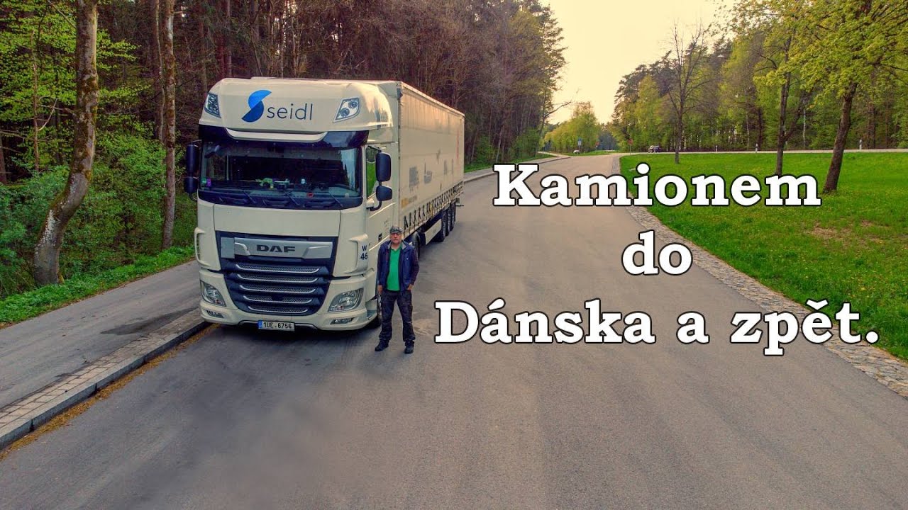 Tři dny v kamionu - Dánsko tam a zpět.  | 4K video