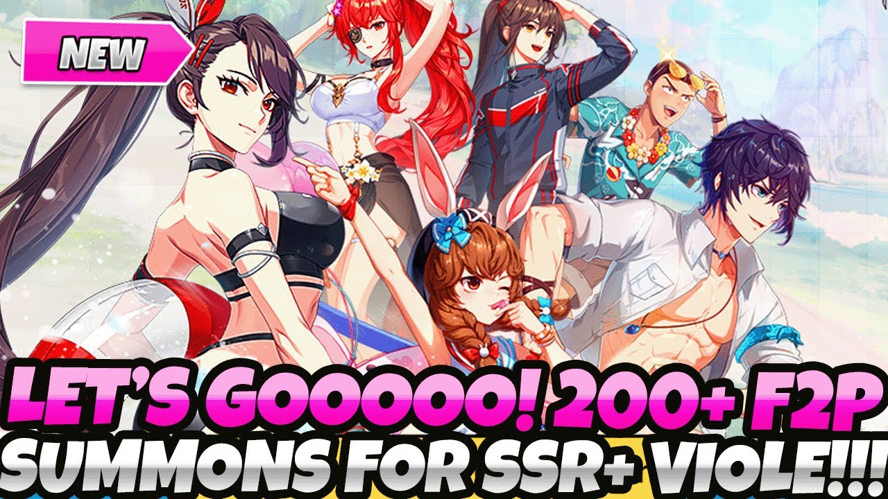 *LET'S GOOOOO!* 200+ F2P SUMMONS FOR SSR+ VIOLE!! HOW MANY SSRS CAN WE GET!? (Tower God of New World