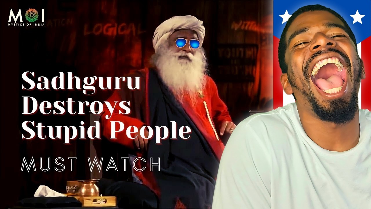 Садхгуру: Лучшие моменты из жизни бандита, часть 1 | American Reacts