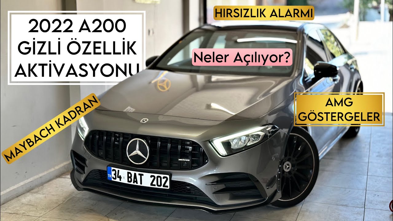 W177 A200 Gizli Özellik Aktivasyonu