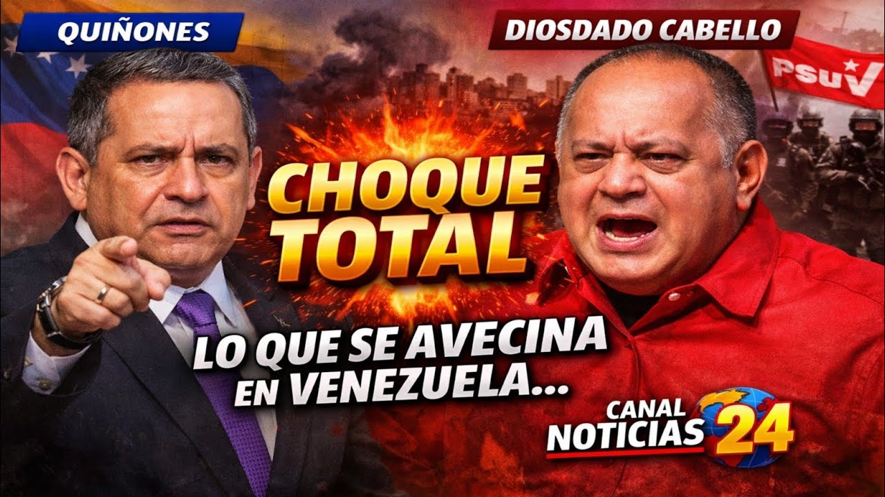 Respuesta fulminante: Quiñones enfrenta a Diosdado y anuncia lo que viene en Venezuela