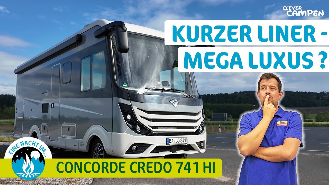 Concorde Credo 741 HI Graphite Edition: Der große LUXUS-Test! (Erfahrungen nach 4 Nächten)
