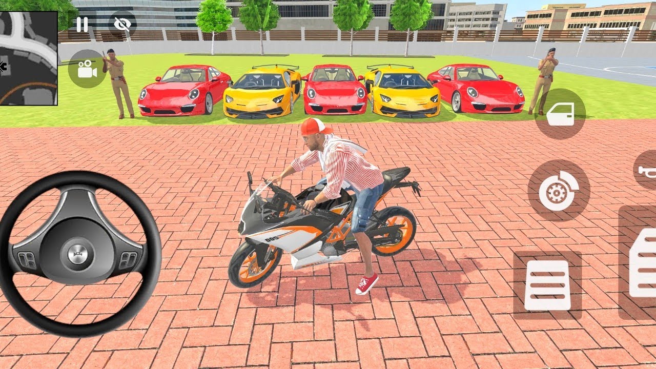 🎮 Franklin order by 2⃣ Lamborghini and 2⃣ super 💥 car in Indian 🇮🇳 bike Theft Auto simulator 🎮