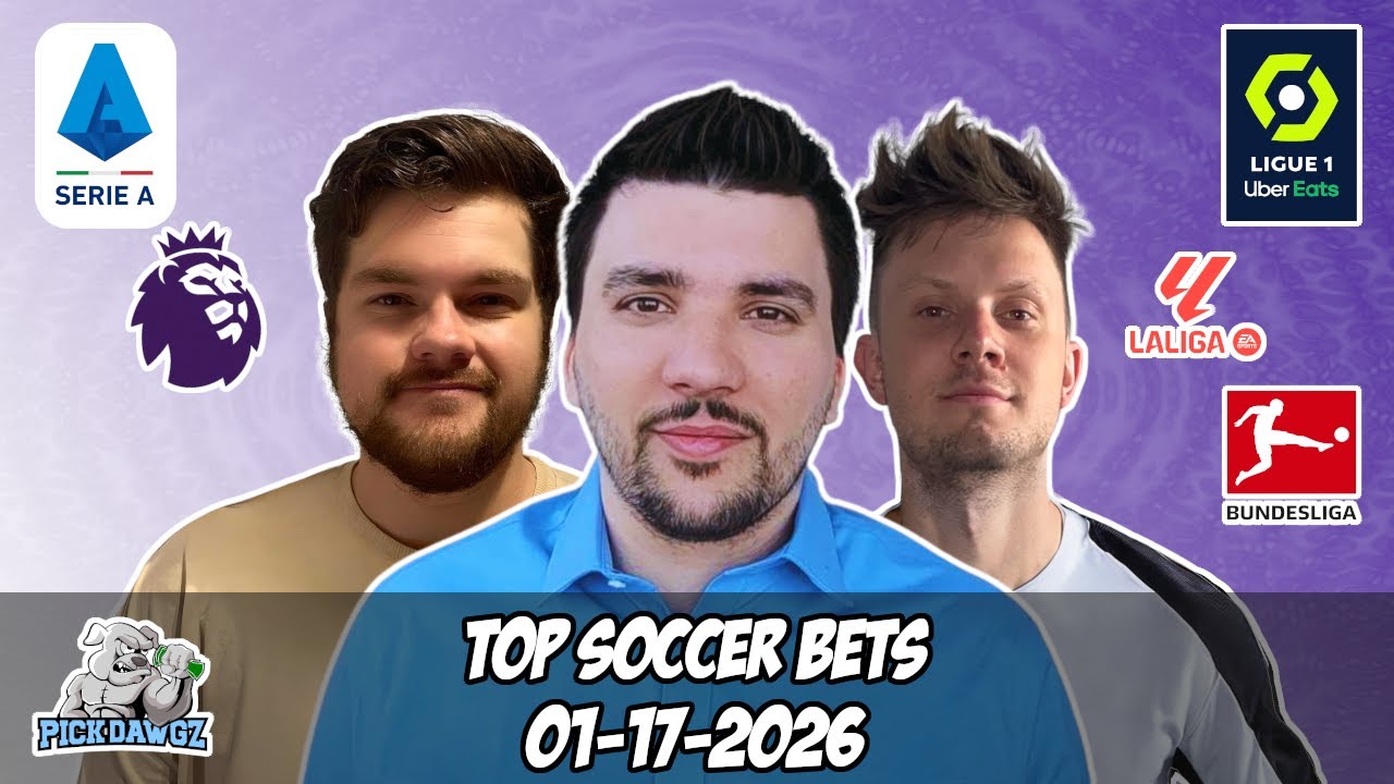 Бесплатные ставки на футбол 17.01.2026 PickDawgz On the Pitch: Премьер-лига, Ла Лига, Бундеслига,...