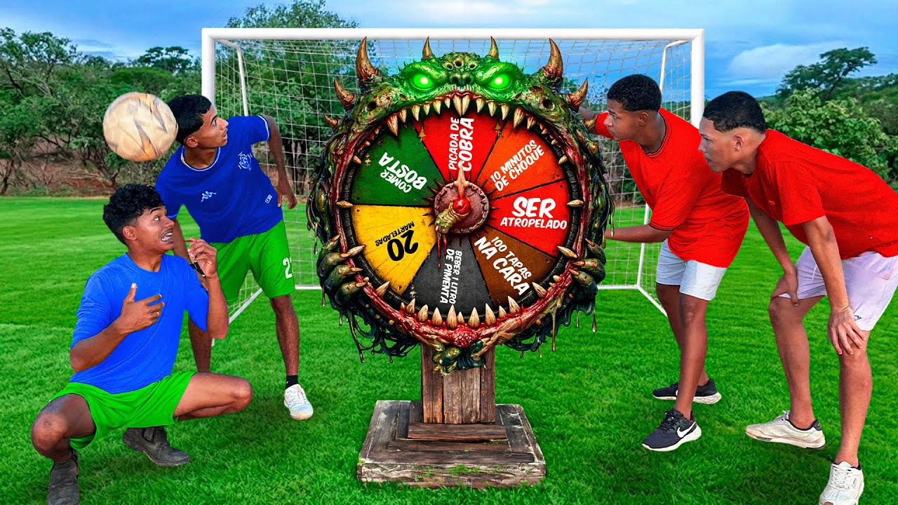 FEZ O GOL RODA A ROLETA MALDlTA FUTEBOL MAlS PERlG0S0 do mundo 