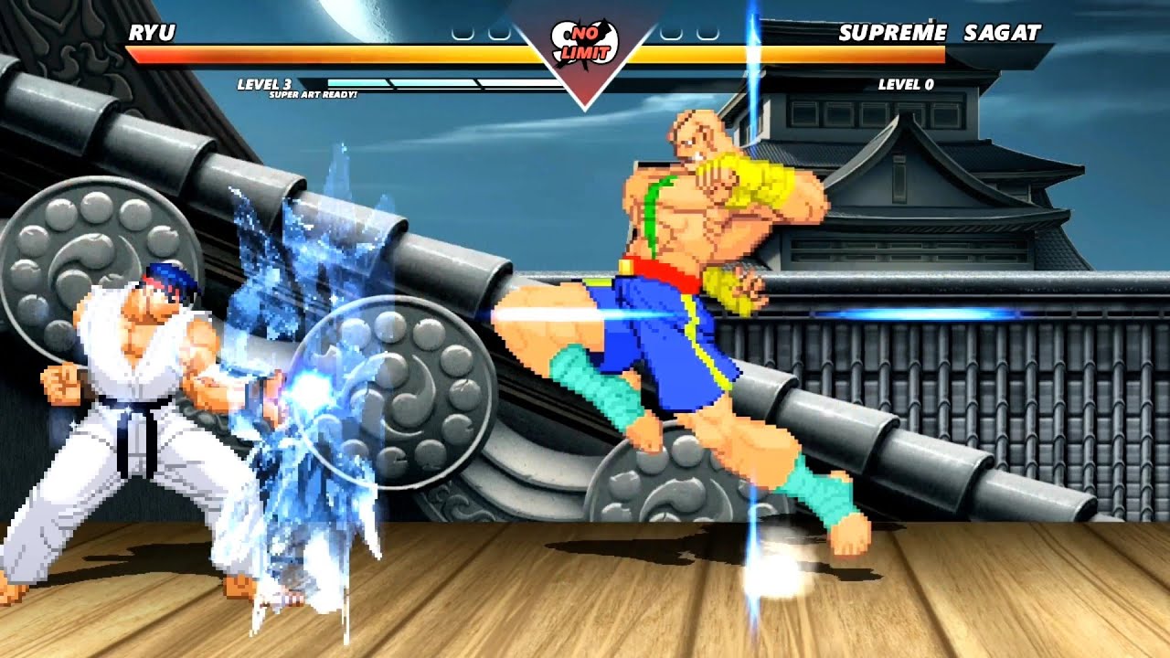 ICE POWER RYU vs SUPREME SAGAT - Highest Level Amazing Fight!
