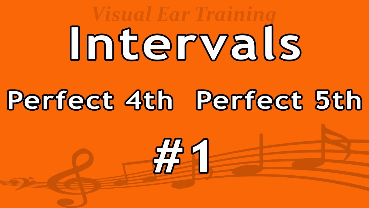 Ear Training Exercise - Intervals: Perfect 4th, Perfect 5th #1