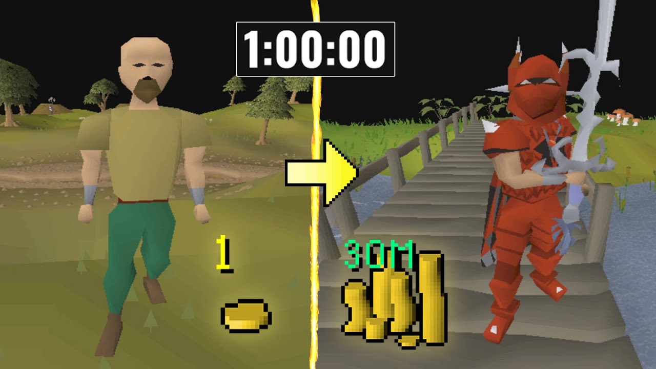 0 to 1,035,000,000 GP in 1 Hour on RuneScape. Here's How.