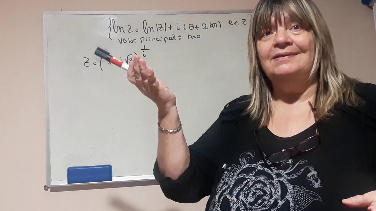 Logaritmo de un número complejo
