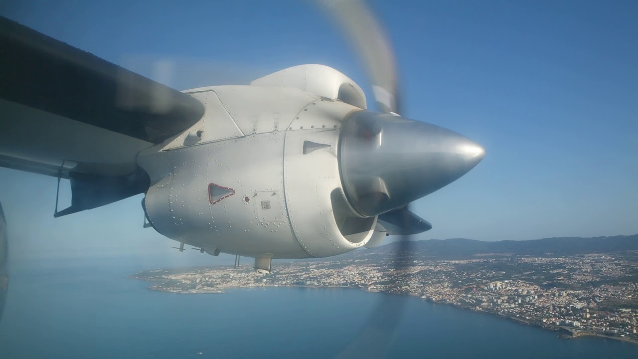 Sevenair Do 228-200 CS-AYT landing Cascais