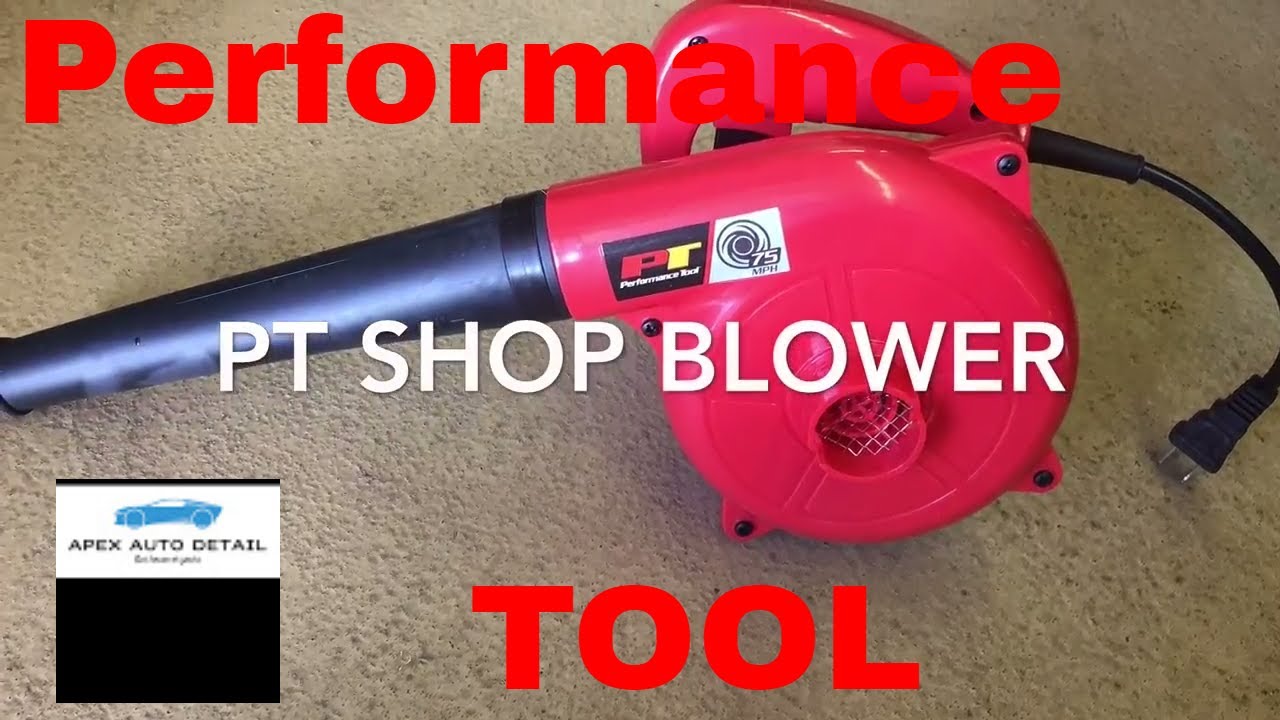 PT Garage/Shop Mini Blower/Vac!! 600w, 75 mp + 16,000 rpm!!
