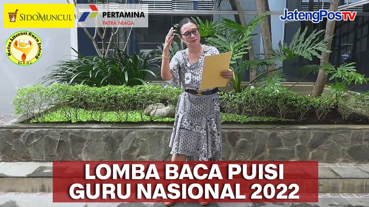 LOMBA PUISI GURU NASIONAL 2022 | NOVI RATNAWATI RAHAYU, S.PD - SD KRISTEN TRITUNGGAL SMG