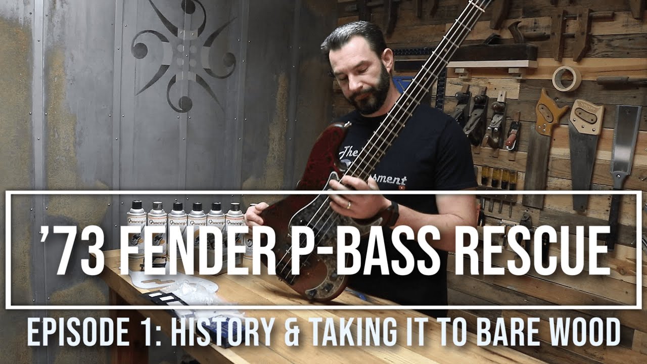 1973 Fender Precision Bass Rescue Episode 1