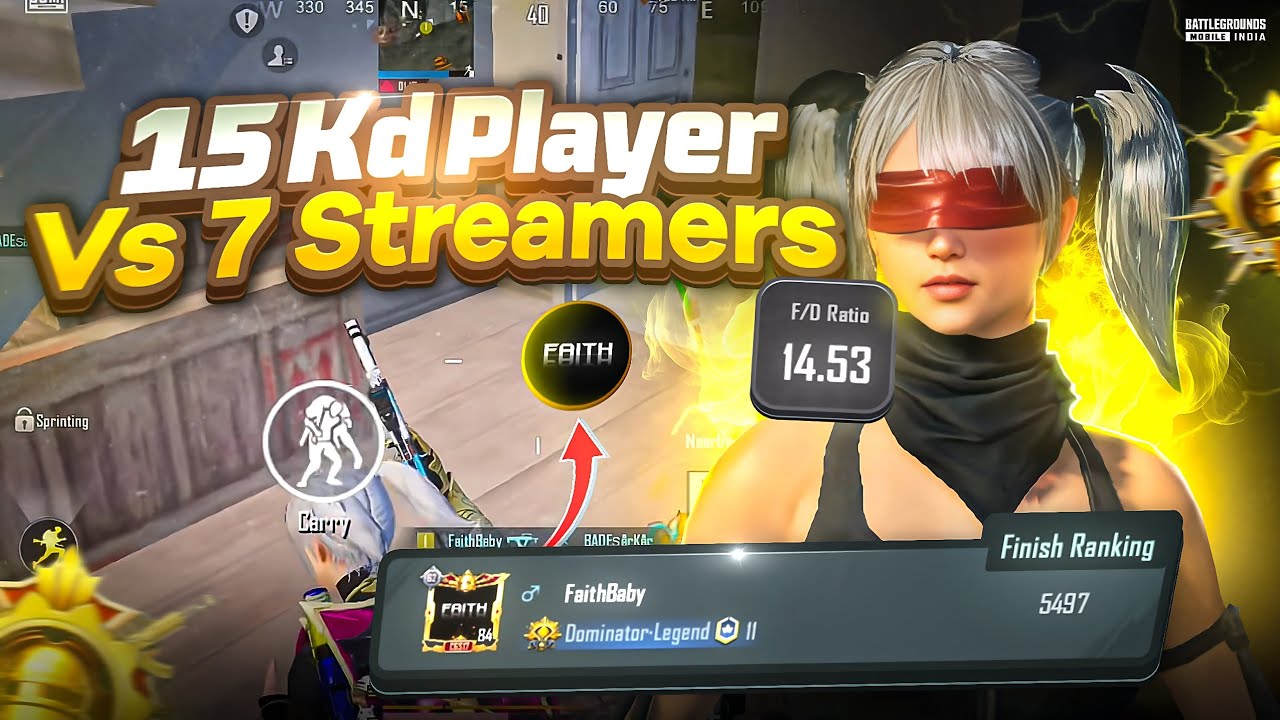 How I Push Top 100 In Squad India 🔱 7 Conqueror Streamers Vs Faith | Conqueror In 5 Days