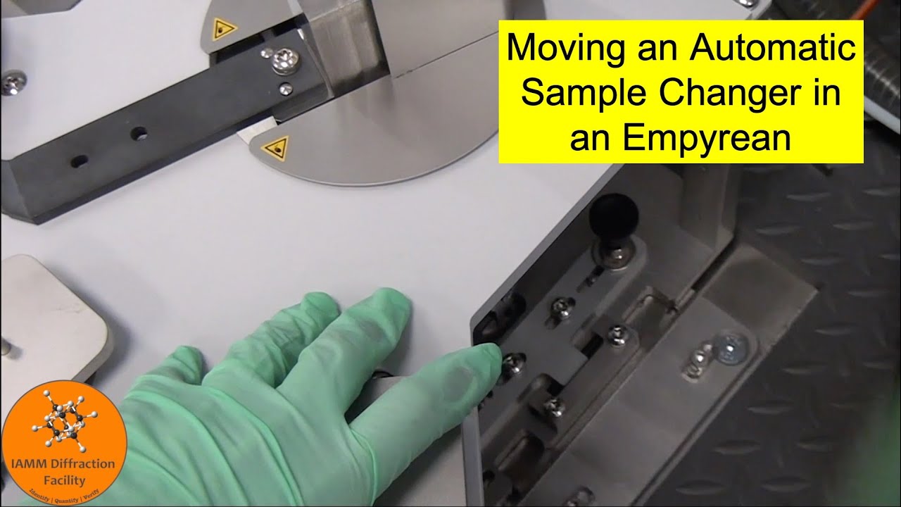 How to Move the Automatic Sample Changer - Empyrean Training - Malvern Panalytical