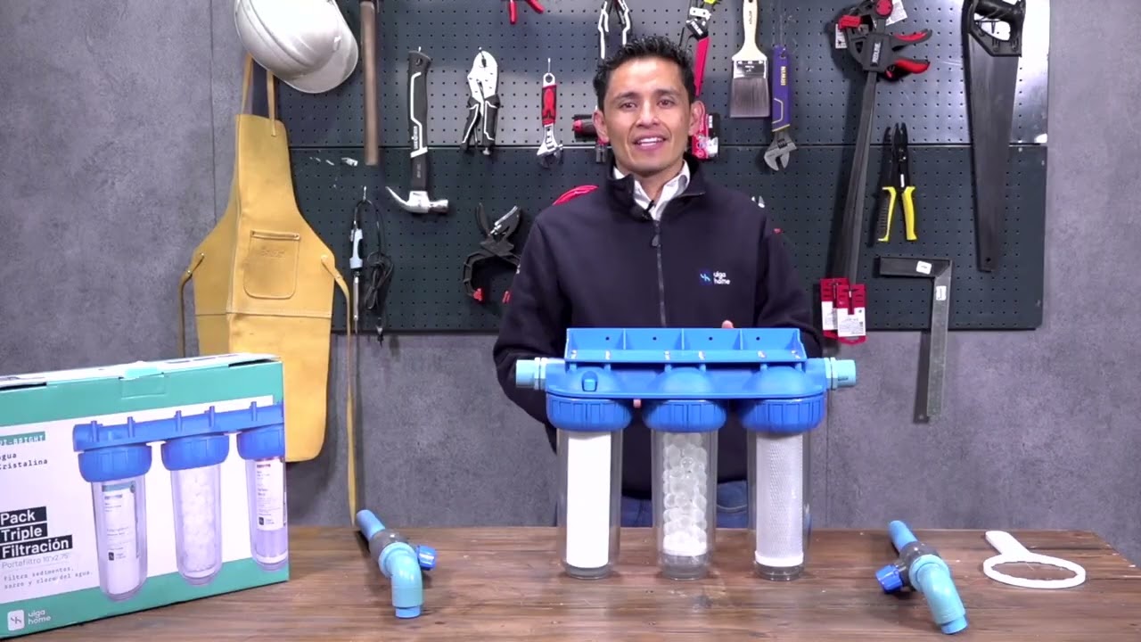 Pack Triple Filtración (Sedimentos + sarro + cloro) Unboxing + Instalación