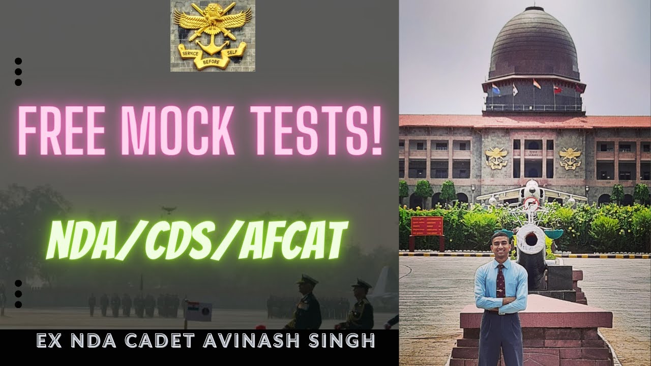 FREE Mocks : NDA/CDS/AFCAT
